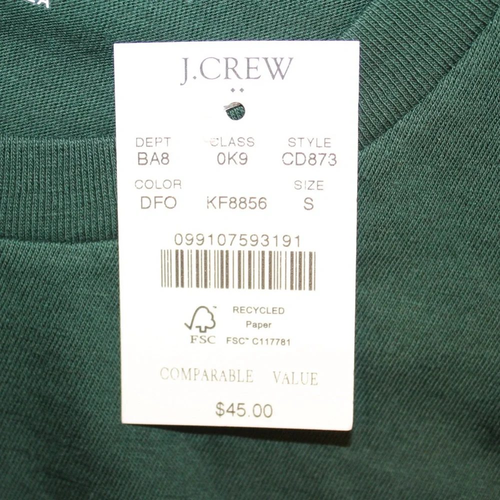 J. Crew Christmas golf cart T-shirt (men’s S) (NWT)